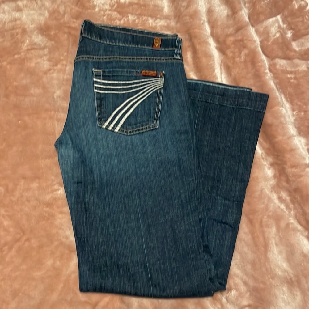 7FAMK Dojo Jeans Size 30